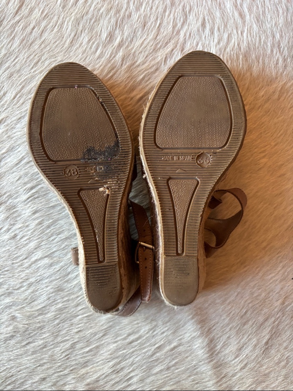 Platform espadrille sandals. - Picture 7 of 12